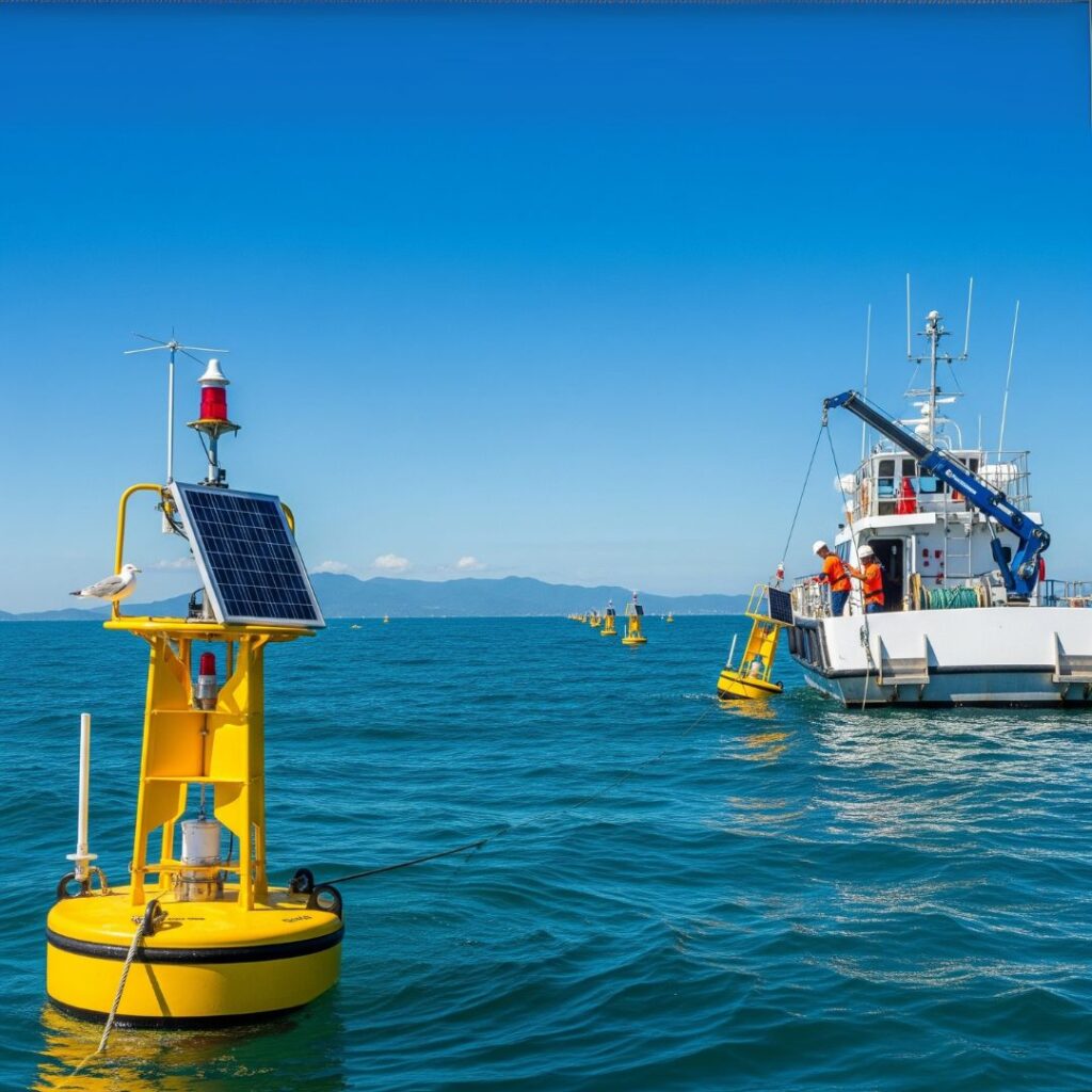 Maritime Operations Monitoring with Satellite IoT