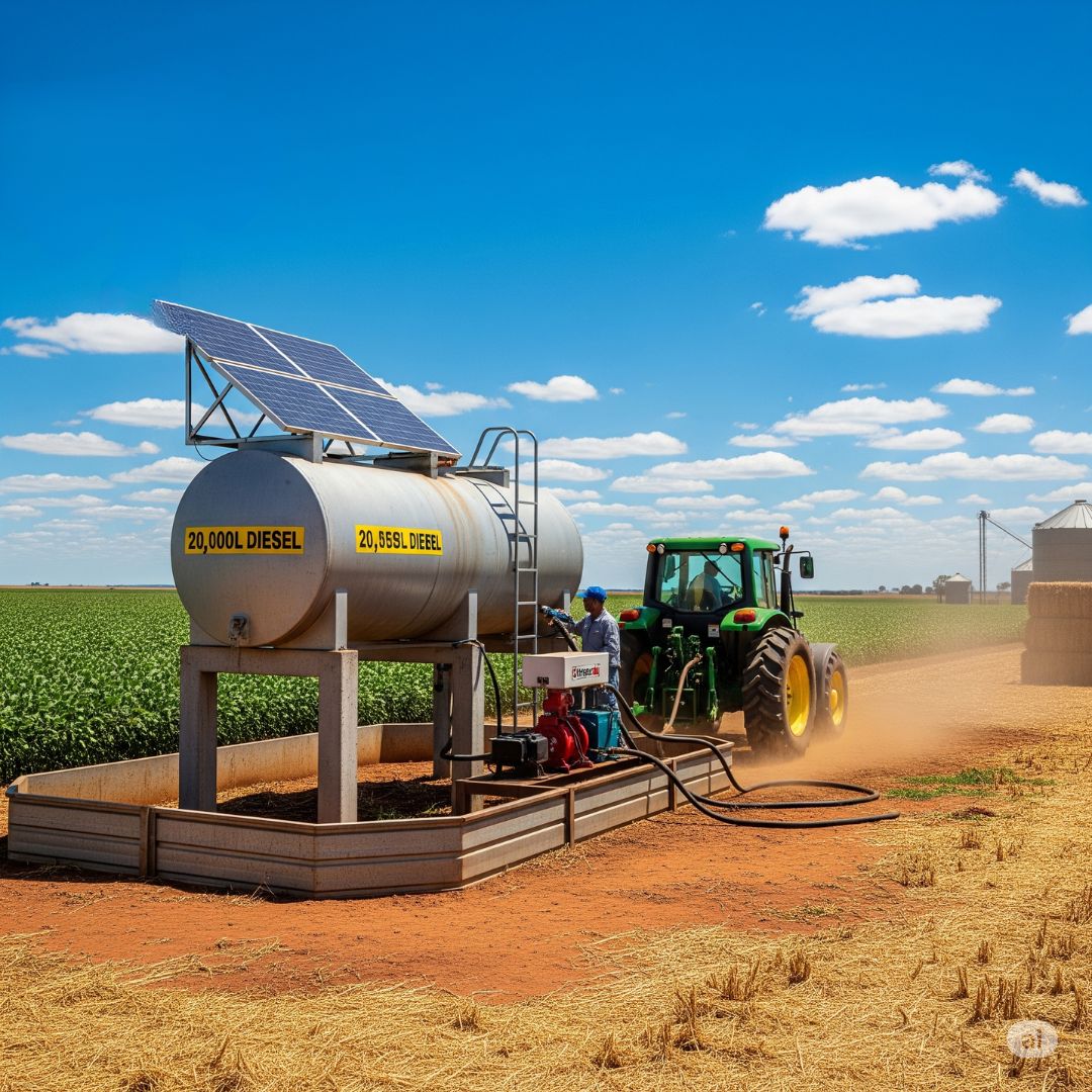 Fuel Tank Monitoring with Satellite IoT